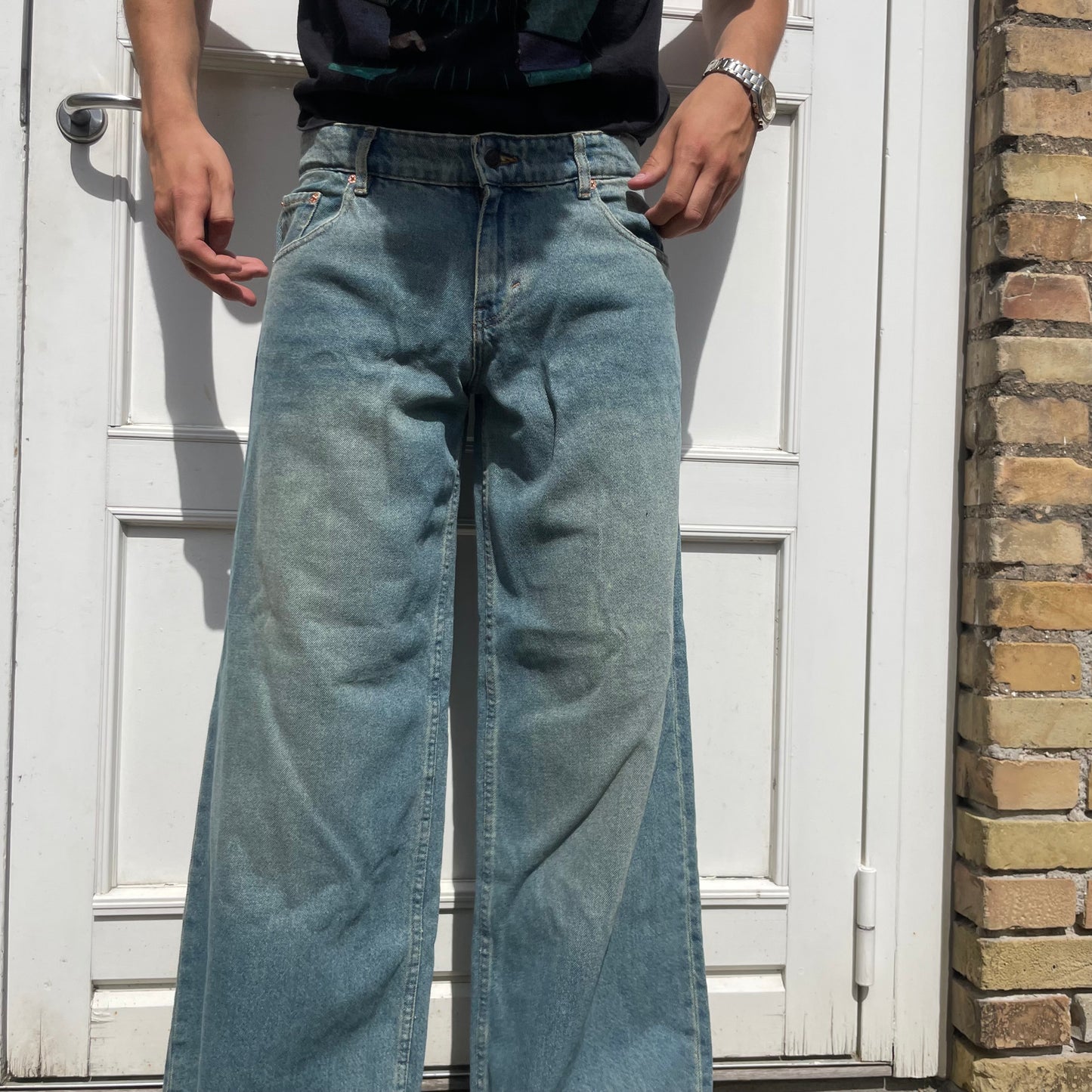 Motel Lowwaisted baggy jeans